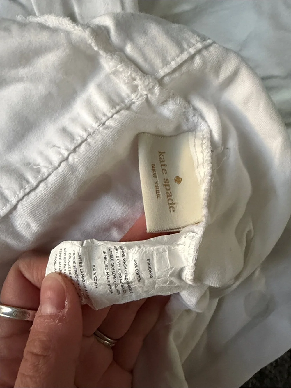 Kate spade standard pillowcase